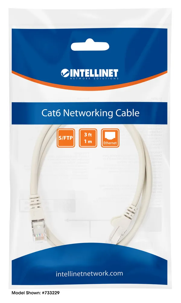 LAN SFTP kabl intellinet 739849 Cat6 CU/Sivi/1,5m