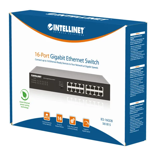 LAN switch Intellinet 561815 10/100/1000 16port/metalni/rackmount