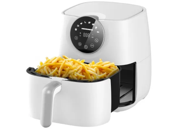 Friteza Air Fryer HEINNER HAF-B6WH1700 1700W/5,7l/bela