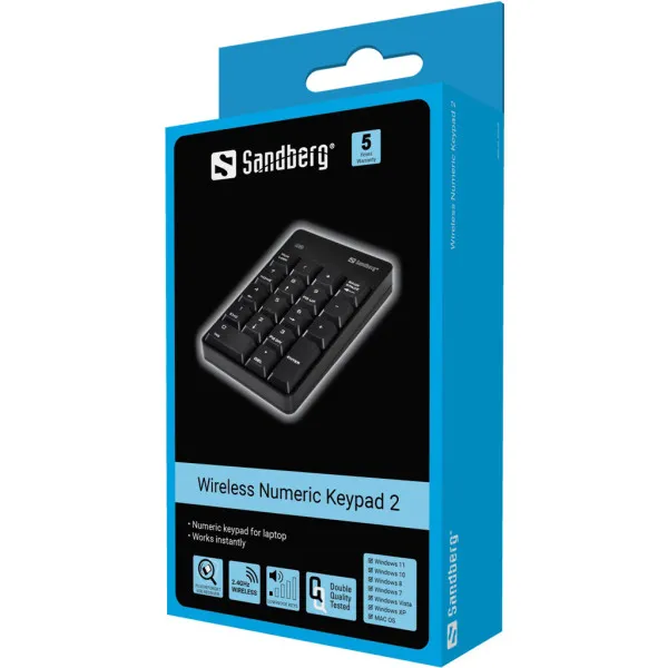 Bežična numerička tastatura Sandberg 630-05