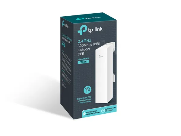 LAN Router TP-LINK CPE210 PoE 300MBs outdoor
