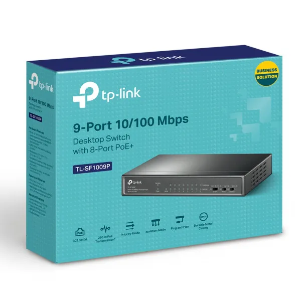 LAN Switch TP-LINK TL-SF1009P 9port 10/100Mbs/8 PoE