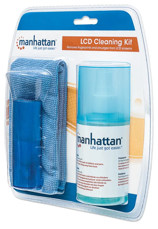 Sredstvo za čišćenje ekrana Manhattan 421027 sa krpicom/četkicom/200ml