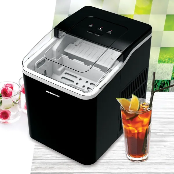 Ledomat HEINNER HIM-120BK 12kg/24h/1,5l/ Crni