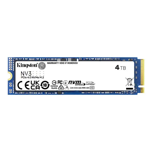 SSD M.2 NVMe Kingston NV3 4TB, Gen.4 SNV3S/4000G