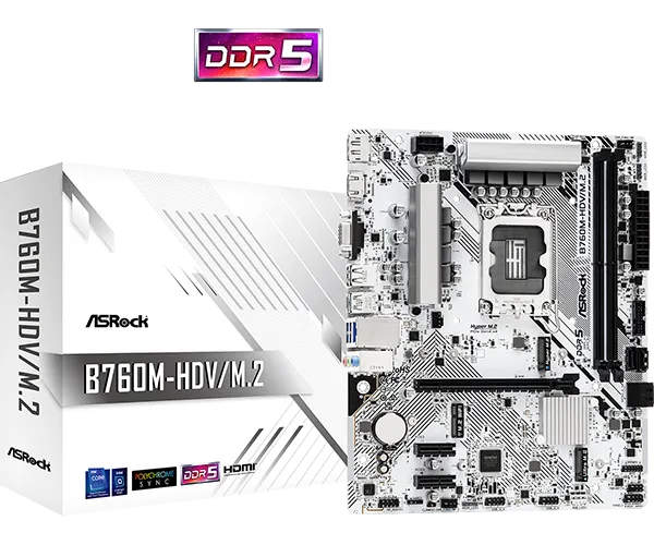 MB s1700 ASRock B760M-HDV/M.2 D5