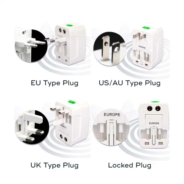 Strujni adapter EU/UK-USA AIO 75910