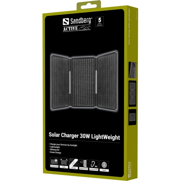 Solarni punjač Sandberg 421-19 30W USB+USB-C/DC/