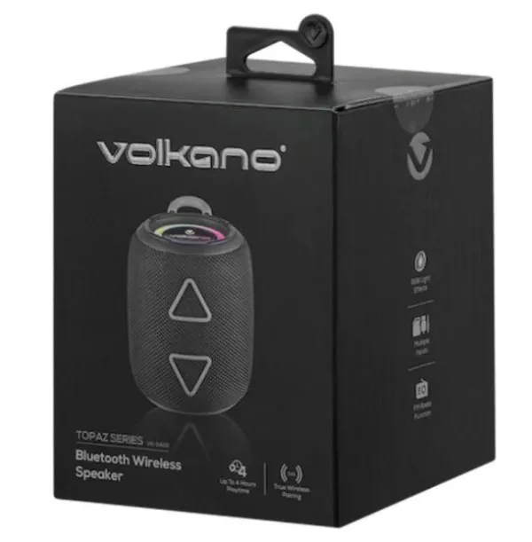 Zvučnik Bluetooth Volkano Topaz Series VK-3400-BK 3W crni