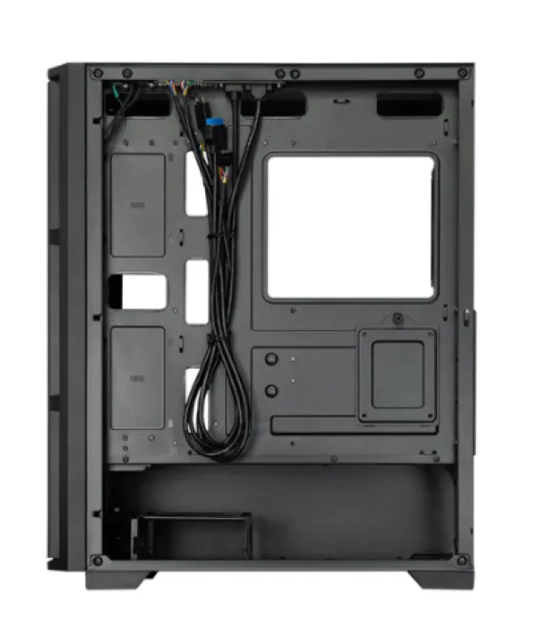 Kuciste Chieftec Pro Midi , Glass, 1x120mm TG AS-02B-TG-OP