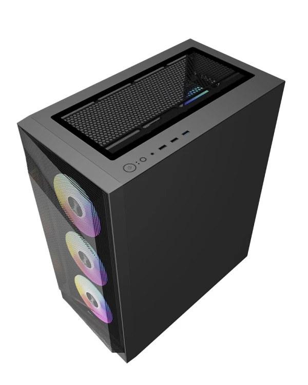 Kuciste Raidmax Vector V219 ARGB Black, V219BF