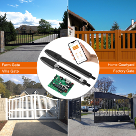 Smart Set motora za krilnu kapije 3m i 300kg po krilu sa mehaničkim graničnicima