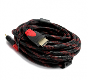 HDMI kabal na HDMI 10m crno/crveni