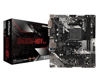 MB AM4 AsRock B450M-HDV R4.0 90-MXB9N0-A0UAYZ