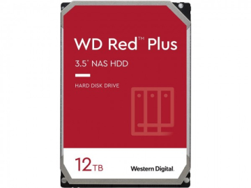 HDD WD 12TB WD120EFBX RED PLUS 7200RPM 256MB