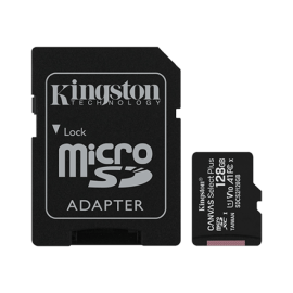 Micro SD Kingston 128GB Canvas Select Plus SDCS2/128GB + sd adapter