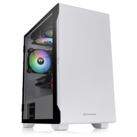 Kućište Thermaltake S100 TG Snow/White/Win/SPCC/Tempered Glass*1/120mm/bez PSU