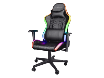 Stolica TRUST GXT 716 RIZZA gaming/RGB LED/crna