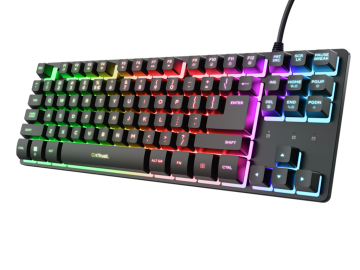 Tastatura TRUST GXT833 THADO žicna/RGB/TKL/gaming/crna