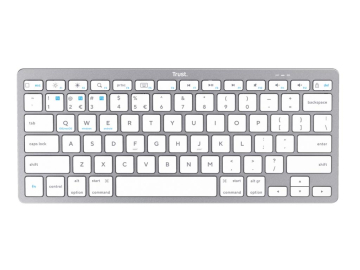 Tastatura TRUST BASICS Bluetooth/SRB/siva