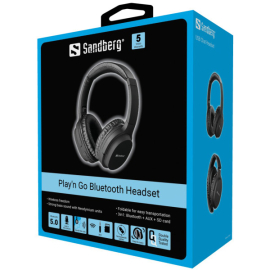 Bluetooth slušalice Sandberg Play N Go BT/3.5mm/micro SD 126-37