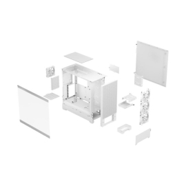 Kućište Fractal Design Pop XL Air RGB White TG Clear Tint, FD-C-POR1X-01