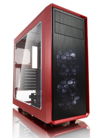 Kućište Fractal Design Focus G Red Window, FD-CA-FOCUS-RD-W