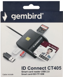 USB Smart Card Reader Gembird CRDR-CT405