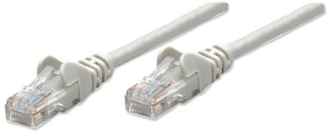 LAN UTP kabl intellinet 318976 Cat5e CCA/Sivi/2m