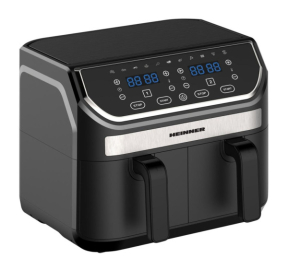 Friteza Air Fryer HEINNER HAF-KDB1700BK 1700W/8.5l/crna