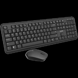 Tastatura+miš Wireless CANYON SET-W20 UK/US Black CNS-HSETW02