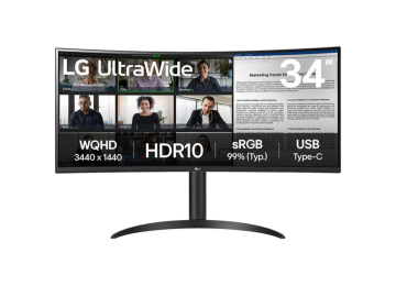 Monitor LG 34WR55QK-B 34