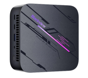 BlackView MP100 AMD R7 5825U/16GB/512GB/1xHDMI+1xDP/RJ45/BT/WiFI/W11P Black