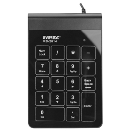 Numerička tastatura Everest KB-2014 USB crna