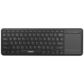Tastatura WiFi Everest EKW-155 TouchPad US crna