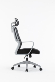 Stolica office Serioux Shark SRX-OC01-FA-G siva