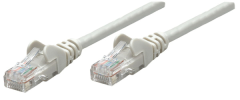 LAN UTP kabl intellinet 738095 Cat6 CU/Sivi/0,25m