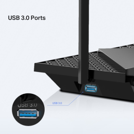 LAN Router TP-Link Archer AX72 PRO AX5400/WiFi6/3GLAN/1GWAN/1x2,5G WAN-LAN/USB