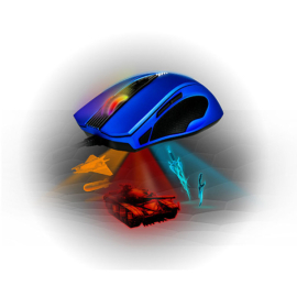 Miš žični EPICGEAR Gekkota plavi