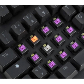 Tastatura USB EPICGEAR DeFiant German crno-ljubicasta