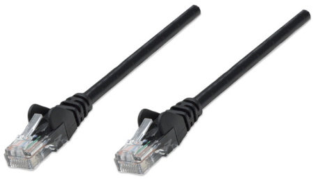 LAN UTP kabl intellinet 320757 Cat5e CCA/Black/2m