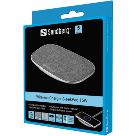Bežični punjač Sandberg SleekPad 441-60 15W/Aluminium/USB-C