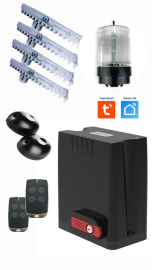 Smart Motor za kliznu kapiju do 600kg-Set 4m letve-Lampa-fotocelije