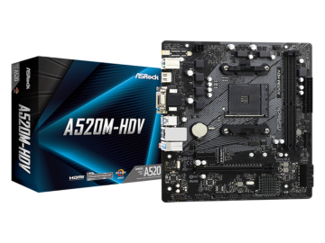 Matična ploča ASROCK A520M-HDV/AM4