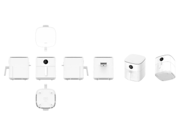 Air Fryer XIAOMI 6.5L/1700W/Bela