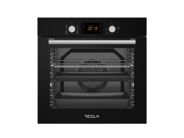 Ugradna rerna TESLA BO900SB ventilatorska/80L/mehanicka/crna