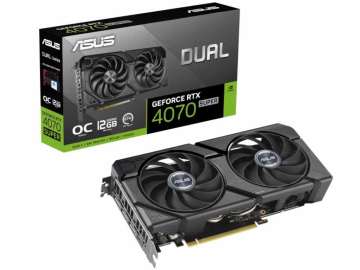 Grafička karta ASUS DUAL-RTX4070S-O12G-EVO NVD/12GB/GDDR6X/192bit/crna