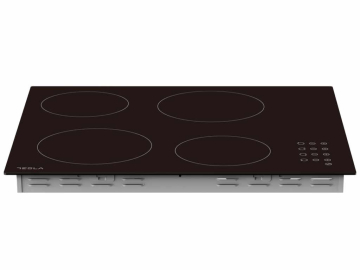 Ugradna ploca TESLA HV6402MB/staklokeramicka/4 zone/52cm/crna