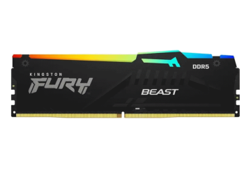Memorija KINGSTON 64GB(2x32GB)/DIMM/DDR5/5600MHz/CL30/FURY Beast RGB