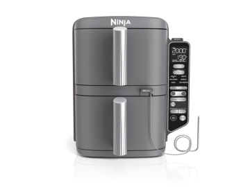 Airfryer NINJA SL451EU 6u1/dupla korpa/2470W/9.5L/siva